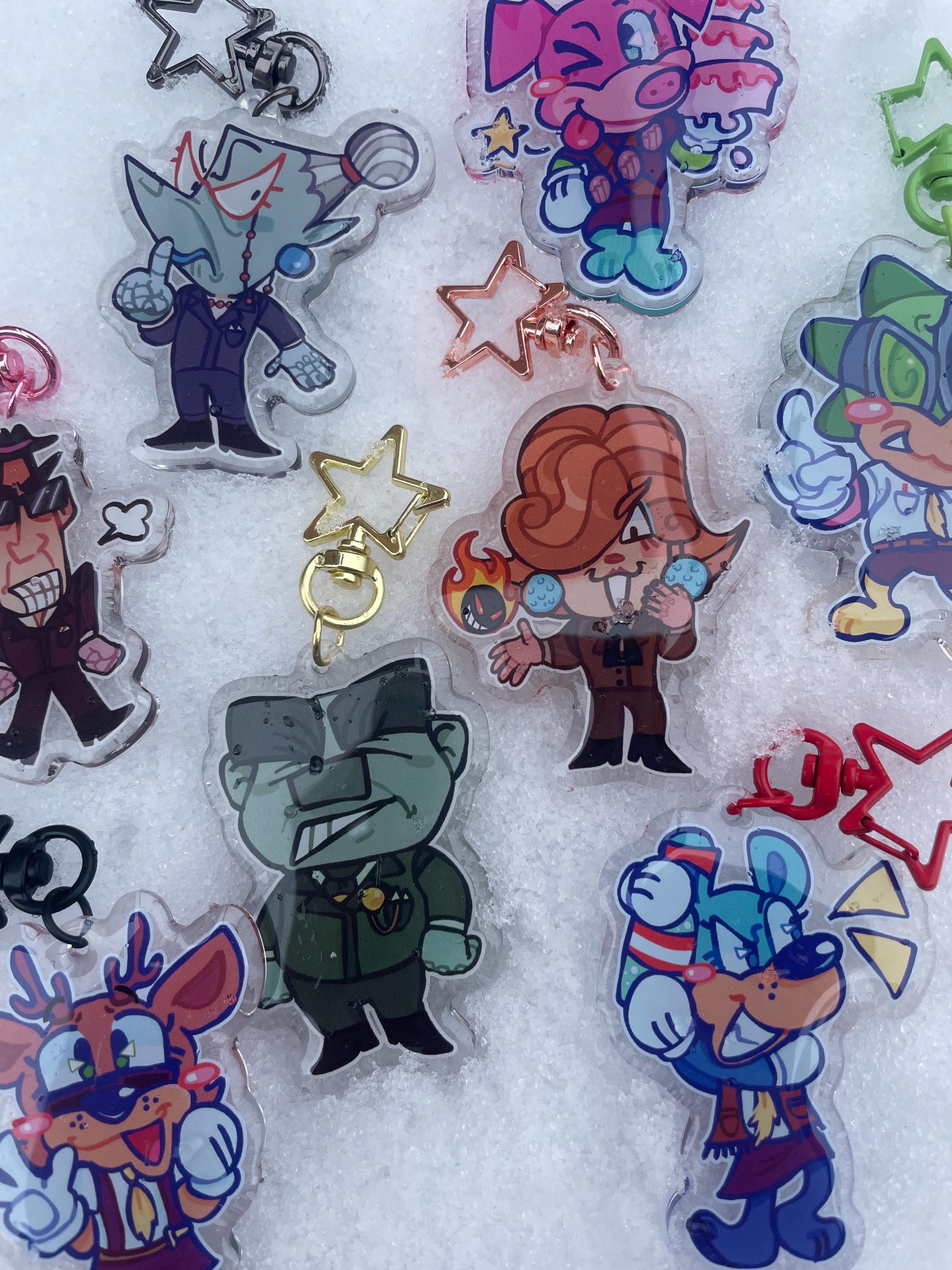 Toontown Rewritten Supervisors + Sellbot Task Force 2.5'' Epoxy