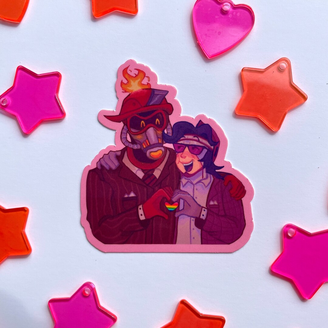 Toontown Corporate Clash Firestarter X Pacesetter 2.75 Sticker Water