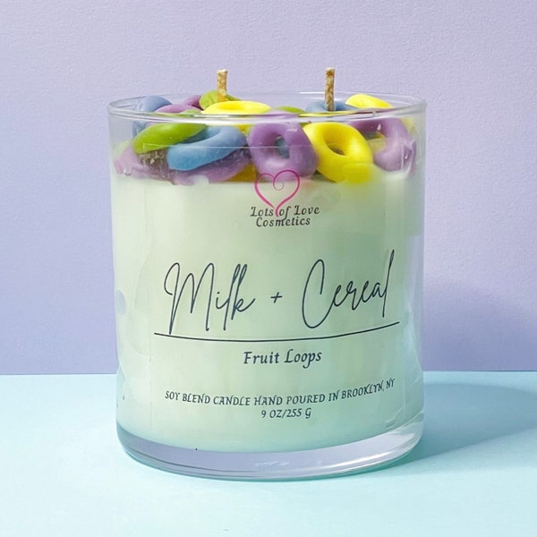 Cereal Candle Etsy