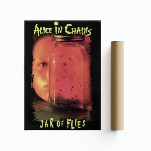 Alice in Ketten Glas der Fliegen Poster