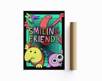Smiling Friends Poster
