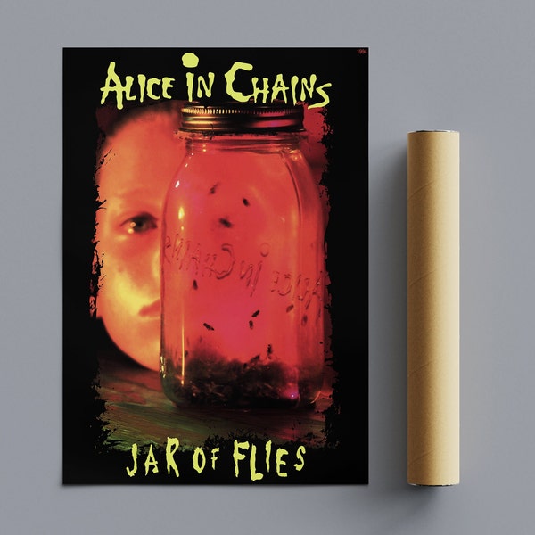 Poster Il vaso di mosche di Alice in Chains