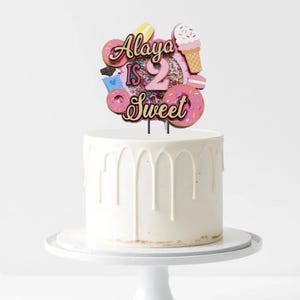 Sweet Candy Land Cake Topper / Sweet Candy Land Cake Topper