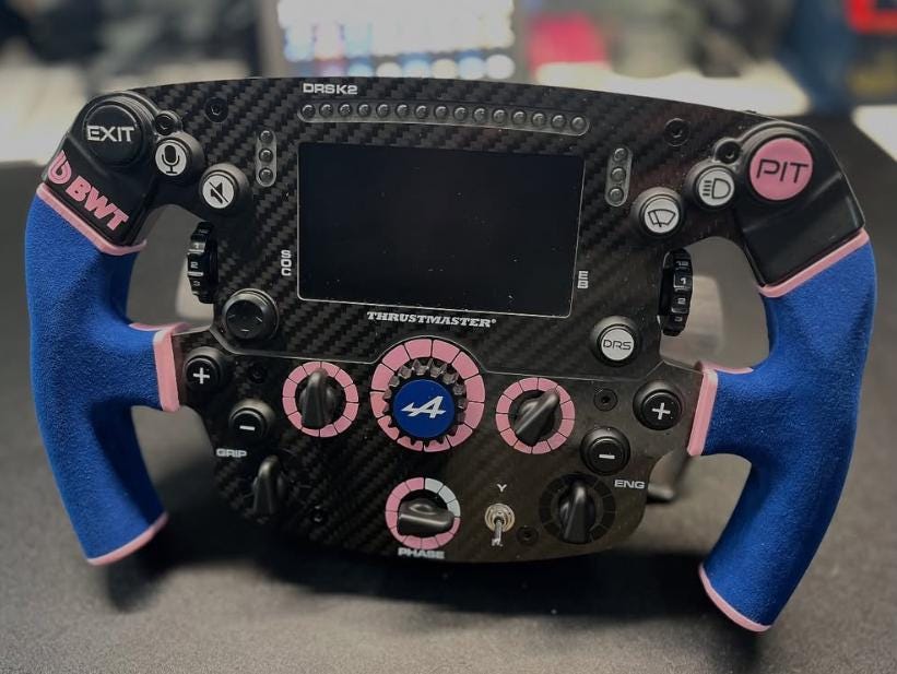 Custom Grips for Thrustmaster SF1000 Wheel - Etsy