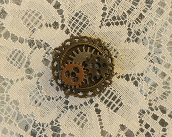 Steampunk Brooch, pin