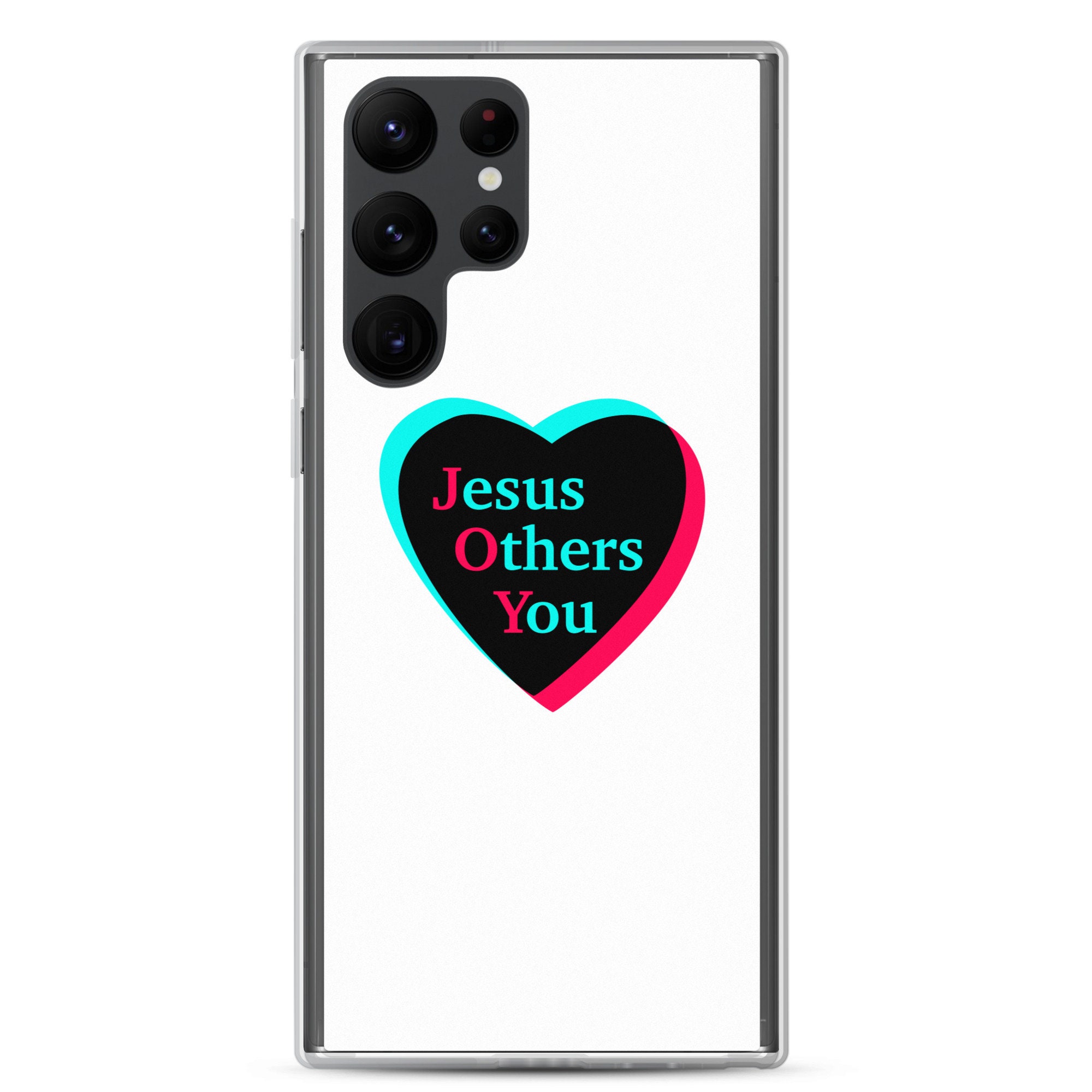 JOY = Jesus Others You - Coque Samsung pour Galaxy S10, S10+, S10e, S20, S20 FE, S20 Plus, S20 Ultra, S21, S21 Plus, S21 Ultra, S21