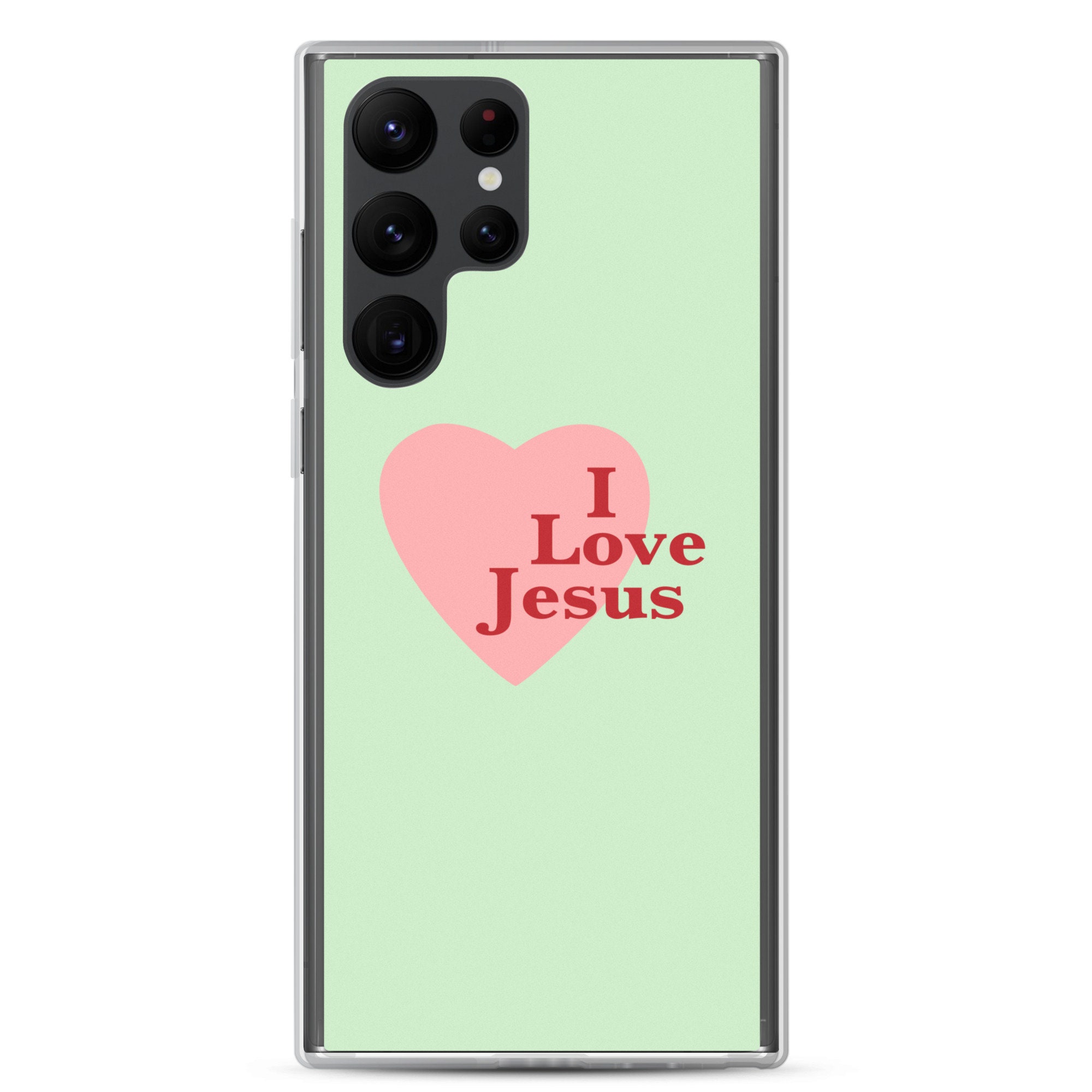 Philippiens 4:13 - Vert - Coque Samsung pour Galaxy S10, S10+, S10e, S20, S20 FE, S20 Plus, S20 Ultra, S21, S21 Plus, S21 Ultra, S22