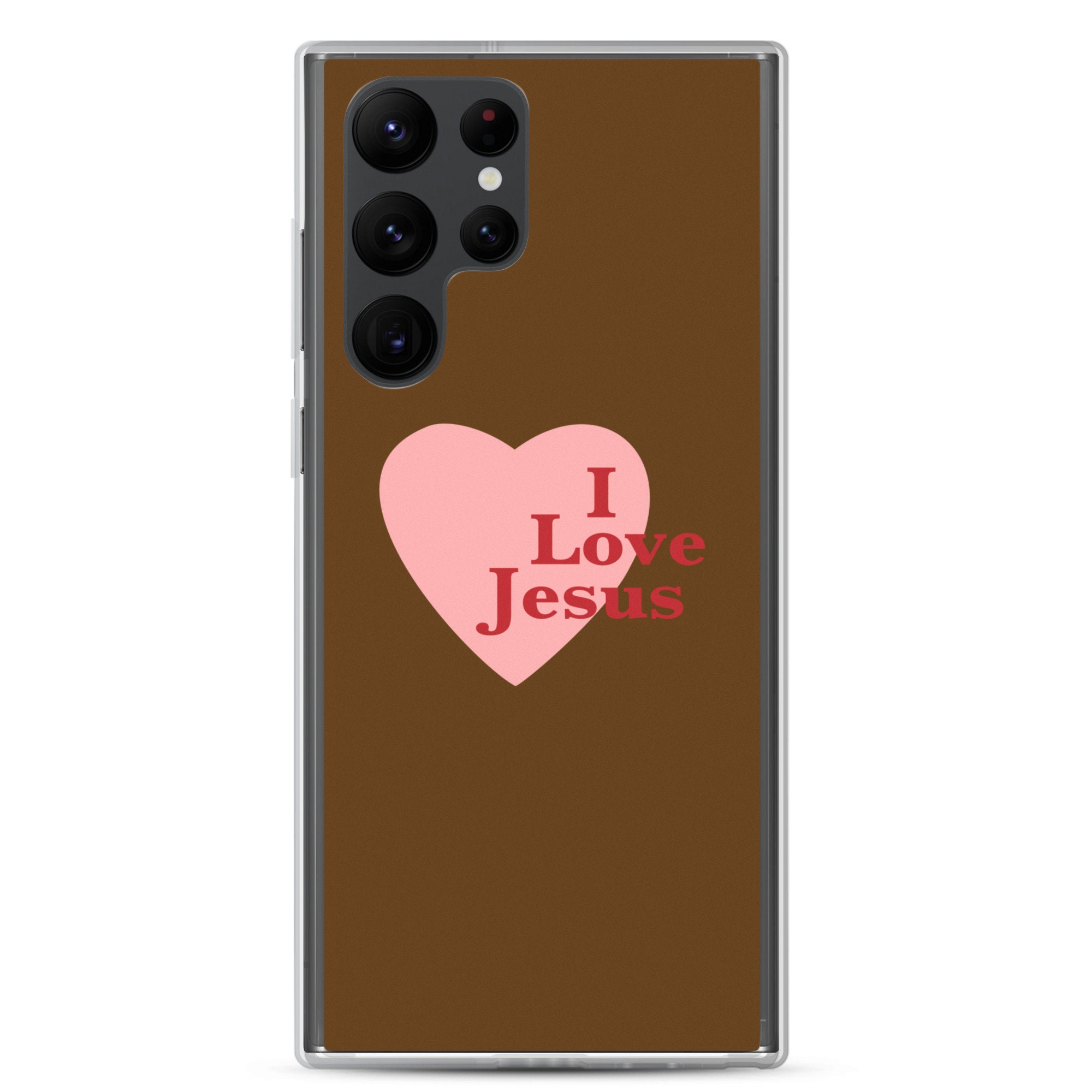 Philippians 4:13 Chocolat Samsung Housse pour S10, S10+, S10e, S20, S20 FE, S20 Plus, S20 Ultra, S21, S21 Plus, S21 Ultra, S2