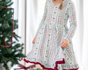bamboo christmas dress Women's Bamboo Christmas Tree Sleeping Dress