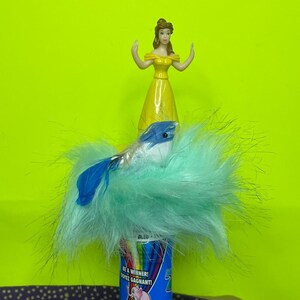 Beauty and the Blue Bird Bingo Dauber Topper, Lucky Marker