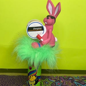 Energizer Bunny Bingo Dauber Topper, ciondolo portafortuna del Bingo