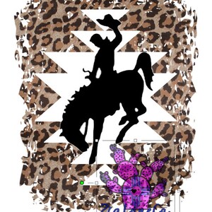 Bronc Rider Png, Sublimation, Digital Design, Digital Download