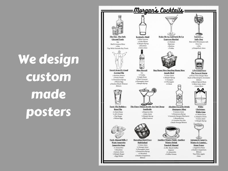Free Design Work, Custom Poster Printing, Event Sign, Custom Made Poster