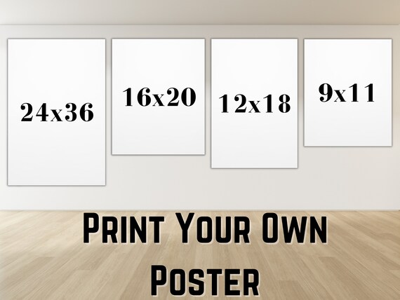 24x36 2024 poster printing