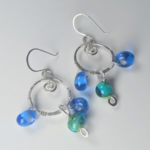 Handmade Lampwork Glass Earrings