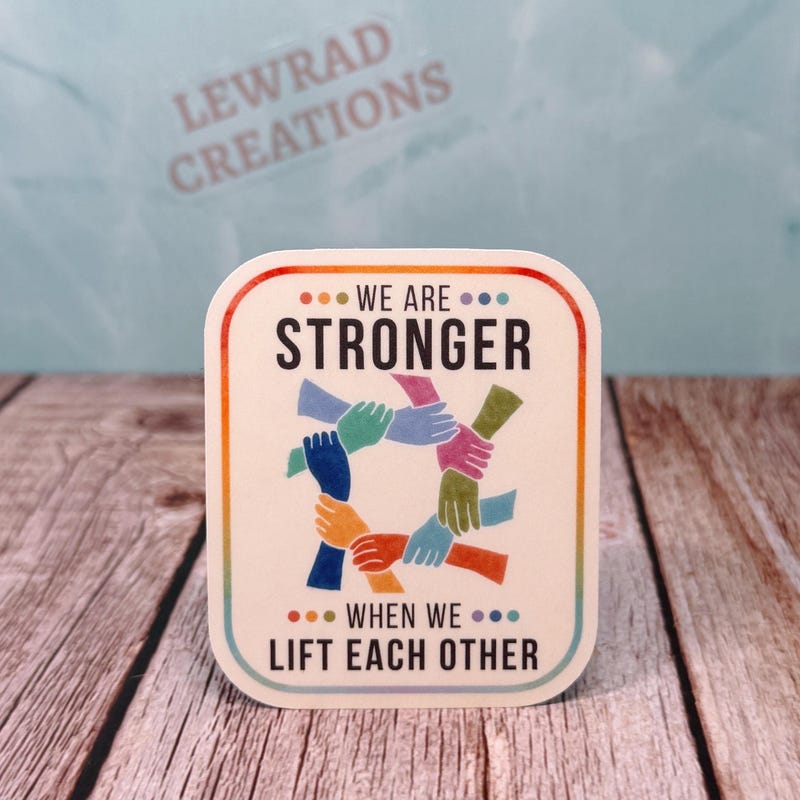 Sticker Feeling Positive Positive Community Stickers - Etsy