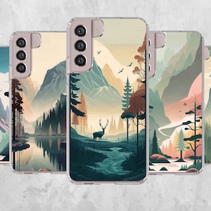 Retro Yosemite Phone Case for Samsung S23 S22 S21 Plus Ultra FE S10 S9 Samsung A12 A13 A51 A50 A52 A53 A71 A72 A73 Pixel 6 7 Huawei P20 P30