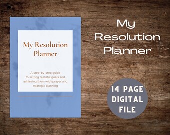 Resolutiegids/Doelgids/Nieuwjaarsresolutie en Doelplanner