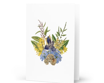 April Bouquet Greeting Card 4"x6"