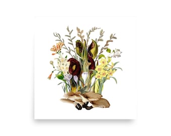 March Bouquet Print