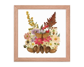 September Bouquet Framed Print
