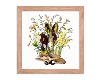 March Bouquet Framed Print