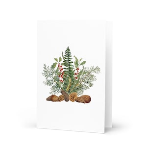 December Boeket Wenskaart 4"x6"
