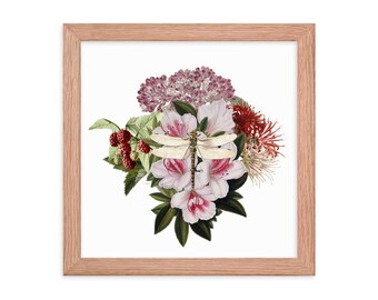 July Bouquet Framed Print