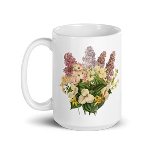 May Native Plant & Pollinator Bouquet Mug