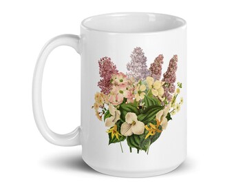 May Native Plant & Pollinator Bouquet Mug
