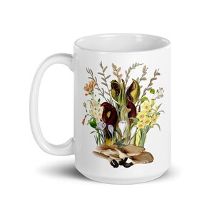 March Native Plant & Pollinator Bouquet Mug