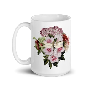 July Native Plant & Pollinator Bouquet Mug