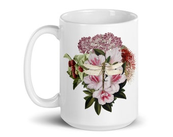 July Native Plant & Pollinator Bouquet Mug