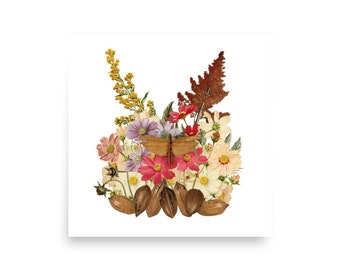 September Bouquet Print