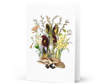 March Bouquet Greeting Card 4"x6"