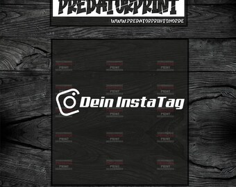 Instagram sticker car sticker pack of 2