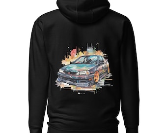 Hoodie Tuning Honda Rückenprint