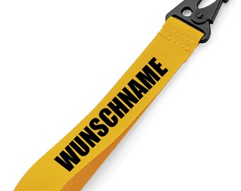 Lanyard with desired text