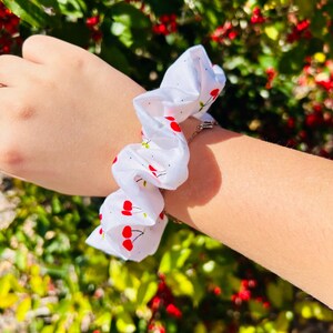 cherry scrunchie