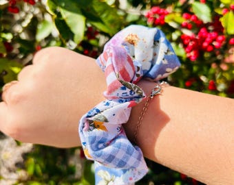patchwork scrunchie