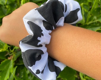 Cow print scrunchie / animal print / western / southern