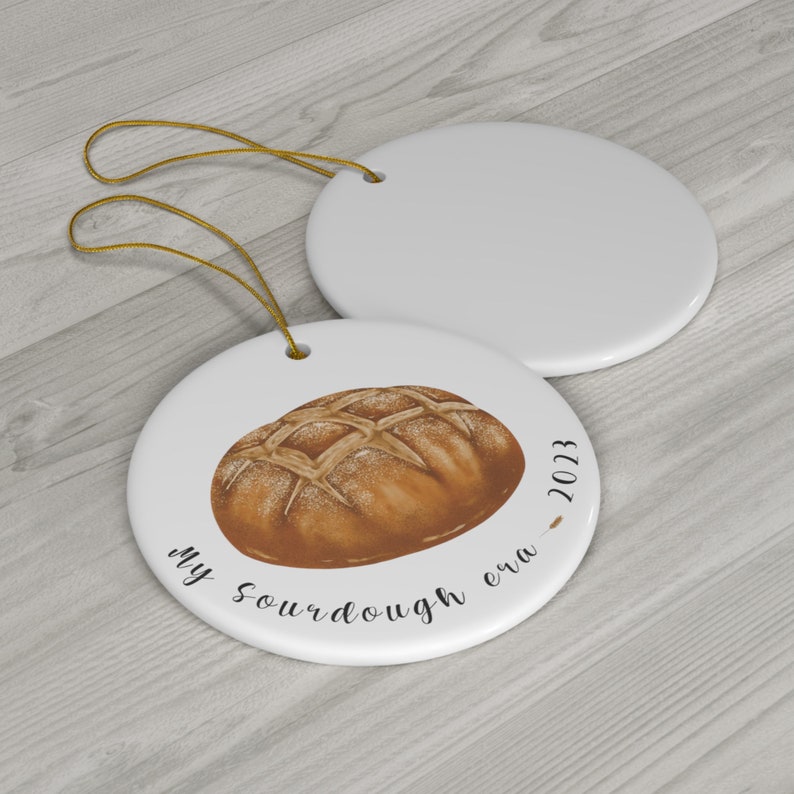 Sourdough Baker Gift, in My Sourdough Era Christmas Ornament, Gift for