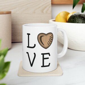 Love Coffee Mug, Sourdough Baker, Bread Baker, Gift For Bakers, Baking Cup, 11 oz