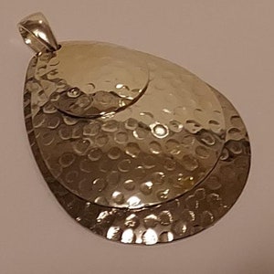 Silver-Plated Fishing Blade Pendant