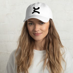 dopedesignsbyg signature dad hat in black