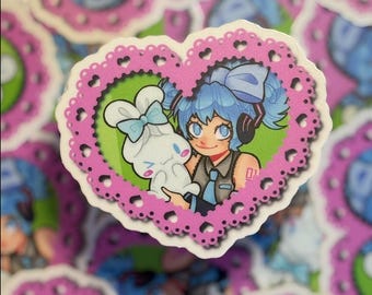 Cinna-Miku Vinyl Sticker