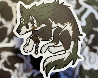 Wolf Link Vinyl Sticker