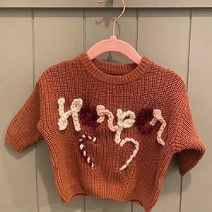 Personalized Hand Embroidered Baby Name Sweater for Babies, Toddlers & Kids image 10