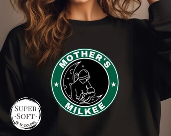 Breastfeeding Sweatshirt, Mom Coffee Sweatshirt, Mamas Boobery, Eat Local Breastfeeding Shirt, 18 Months Breastfeeding, Funny Breastfeeding
