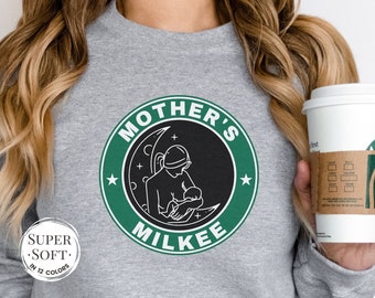 Breastfeeding Sweatshirt, Mom Coffee Sweatshirt, Mamas Boobery, Eat Local Breastfeeding Shirt, 18 Months Breastfeeding, Funny Breastfeeding